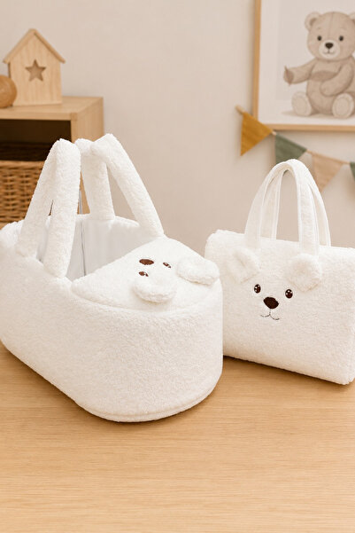Rain Baby Anne Bebek Taşıma Seti – Peluş Bebek Taşıma Çantası ve Anne Bakım Ç...