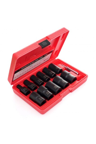 Kraft&dele Set de chei tubulare de impact cu antrenare de 1/2 inch, Kraft&Del...