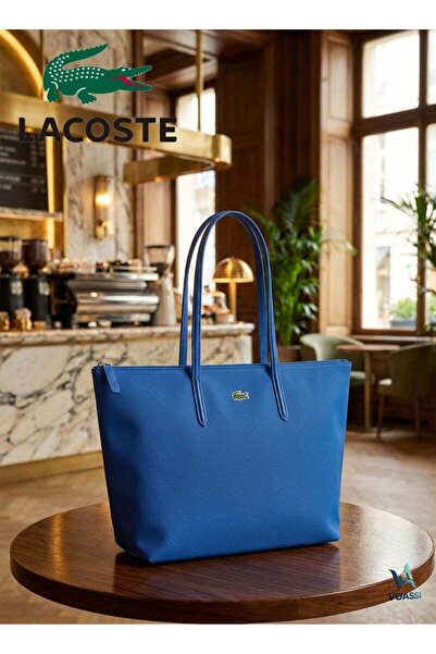 Lacoste LIVE حقيبة يد كبيرة متعددة الاستخدامات وعصرية، حقيبة كتف، حقيبة كروس ...