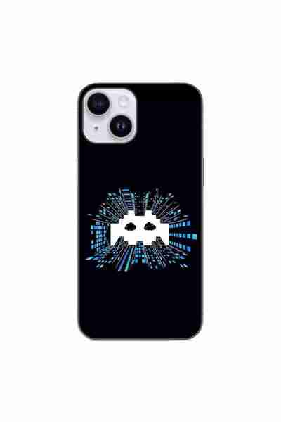 OEM Θήκη συμβατή με Apple iPhone 15, από σιλικόνη gel TPU, μοντέλο Sky Invaders