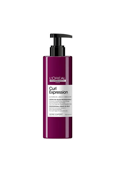 L'oreal Professionnel Κρέμα-τζελ χωρίς ξέβγαλμα για Κυματιστά Μαλλιά Paris Cu...
