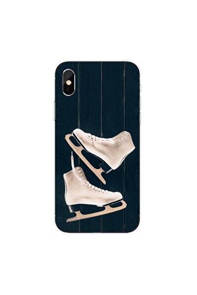 OEM Θήκη συμβατή με Apple iPhone XS από σιλικόνη gel TPU, μοντέλο Ice Blades