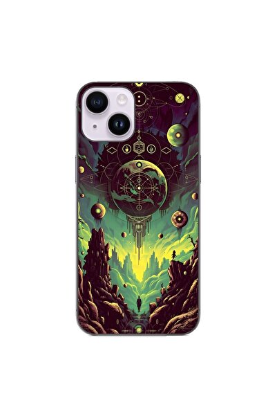 OEM Θήκη συμβατή με Apple iPhone 15 από σιλικόνη gel TPU, μοντέλο Μυστικός Πλ...