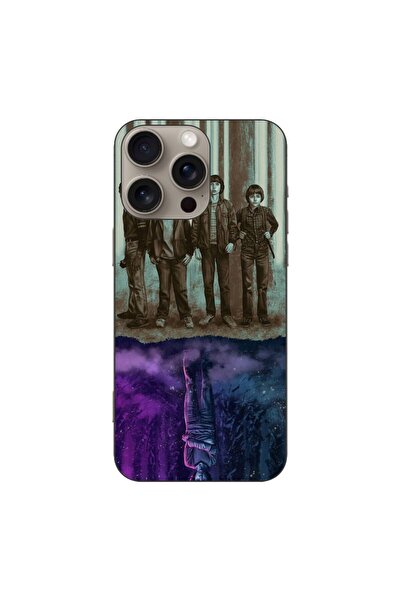 OEM Husa compatibila cu Apple iPhone 16 Pro Max Silicon Gel Tpu Model Strange...