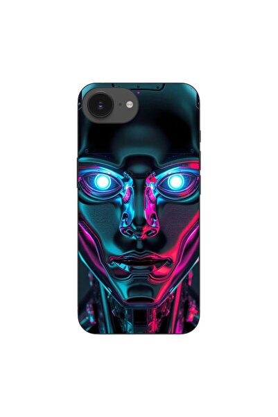 OEM Θήκη συμβατή με Apple iPhone 16e Σιλικόνης Τζελ TPU Μοντέλο Χρωμέ Ανθρωπο...
