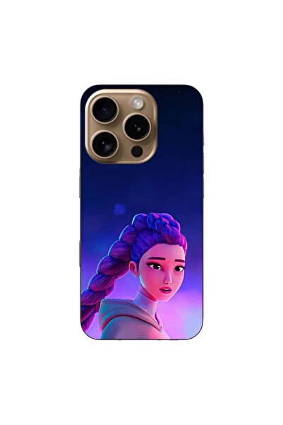 OEM Husa compatibila cu Apple iPhone 16 Pro Silicon Gel Tpu Model KPop Demon ...