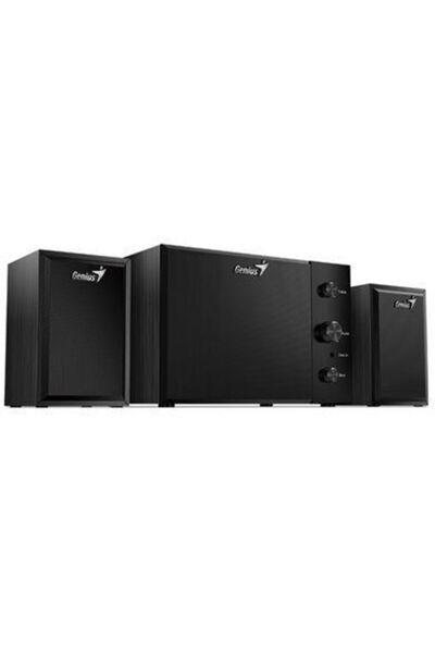 GENIUS SW-2.1 350 2.1 Ηχεία 15W Μαύρο