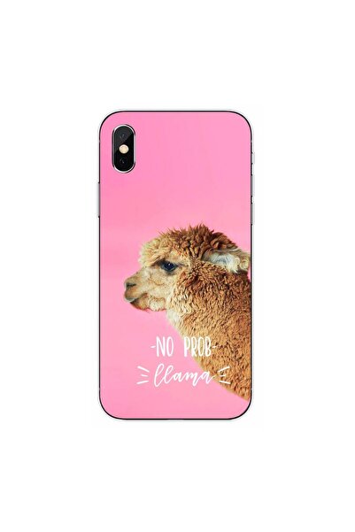 OEM Калъф, съвместим с Apple iPhone XS, силиконов гел TPU, с десен  "Няма про...