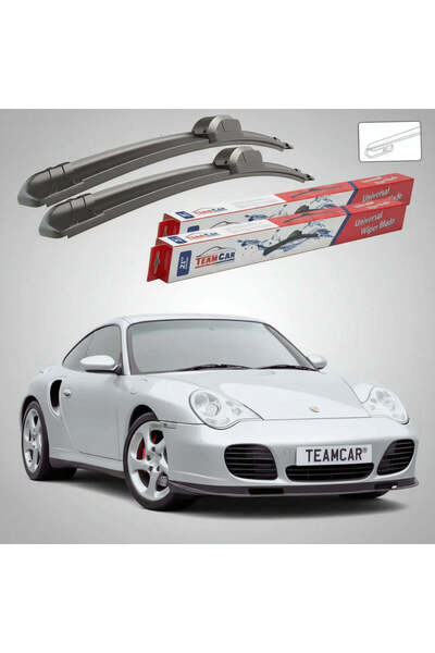 TEAMCAR Чистачки Порше 911 Турбо 996 2000-2005 |   Преден комплект Flat – Tea...
