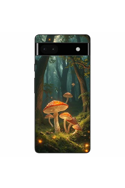 OEM Husa compatibila cu Google Pixel 6A Silicon Gel Tpu Model Glowing Magical...
