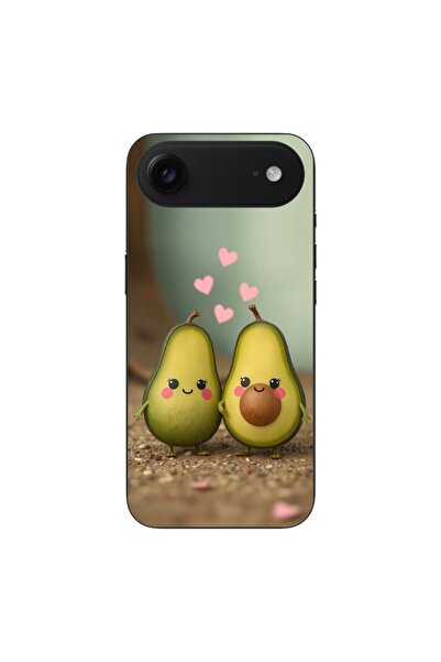 OEM Husa compatibila cu Apple iPhone Air Silicon Gel Tpu Model Kawaii Avocado...
