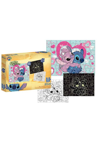 Stitch Παζλ 100τεμ Glow in the Dark 48x34cm