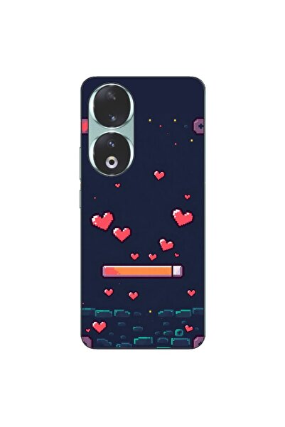 OEM Husa compatibila cu Honor 90 5G Silicon Gel Tpu Model Pixelated Healthbar