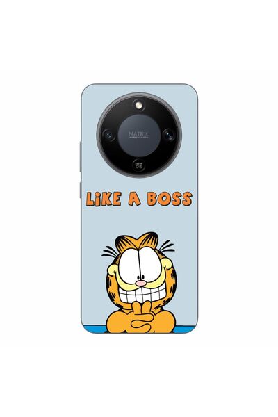 OEM Husa compatibila cu Honor Magic8 Lite Silicon Gel Tpu Model Garfield Like...
