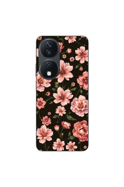 OEM Θήκη συμβατή με Honor X7b από σιλικόνη gel TPU με σχέδιο ροζ ανοιξιάτικα ...