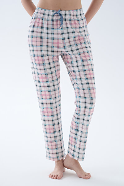 Hays Kadın Pamuklu Cepli Uzun Pijama Altı