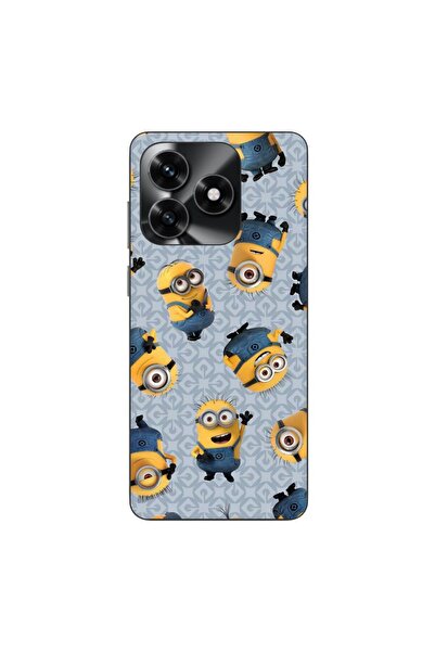 OEM Husa compatibila cu Honor X5c Plus Silicon Gel Tpu Model Pattern Minioni