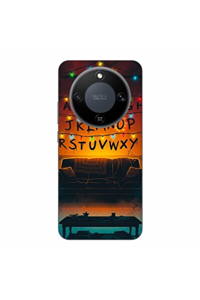 OEM Θήκη συμβατή με Honor Magic8 Lite, από σιλικόνη gel TPU, με σχέδιο Strang...