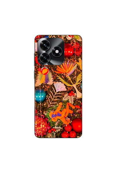 OEM Husa compatibila cu Honor X5c Plus Silicon Gel Tpu Model Craciun Decor Br...