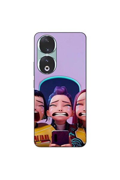 OEM Θήκη συμβατή με Honor 90 5G Σιλικόνης TPU Μοντέλο KPop Demon Hunters Cryi...