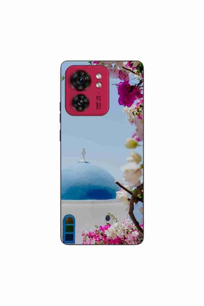 OEM Husa compatibila cu Motorola Edge 40 Silicon Gel Tpu Model Grecia Santorini