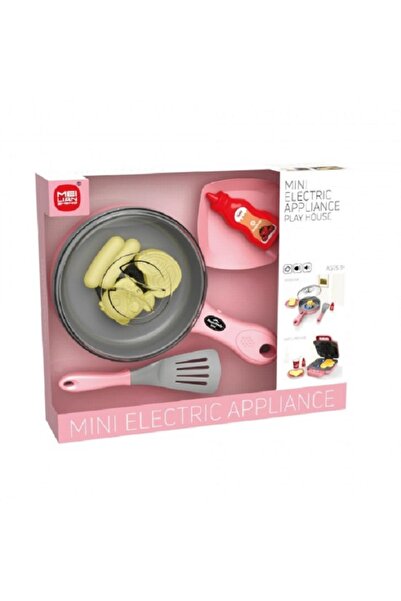 Noname Pink frying pan toy with accessories and lights