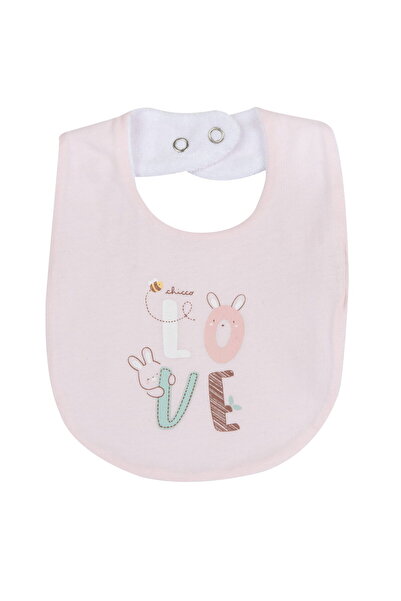 Chicco Kız Bebek Baskılı Mama Önlüğü
