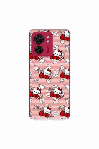 OEM Husa compatibila cu Motorola Edge 40 Silicon Gel Tpu Model Hello Kitty Ro...