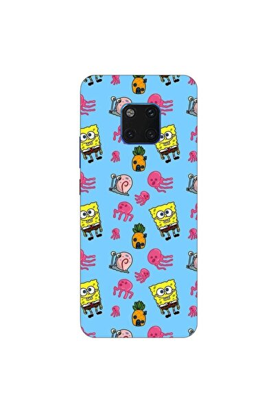 OEM Husa compatibila cu Huawei Mate 20 Pro Silicon Gel Tpu Model Spongebob Pa...