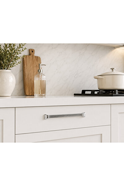 Haskan Zarif Kulp 160mm Alüminyum. Dolap, Çekmece ve Mobilya için