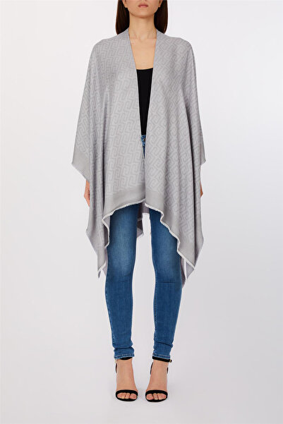 liu.jo Liu Jo Maxi Oval Kadın Panço Çok Renkli
