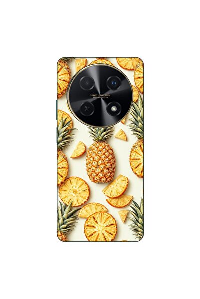 OEM Husa compatibila cu Huawei Nova 12i Silicon Gel Tpu Model Juicy Pineapple