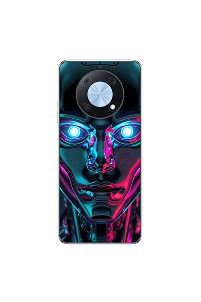 OEM Husa compatibila cu Huawei Nova Y90 Silicon Gel Tpu Model Chrome Humanoid