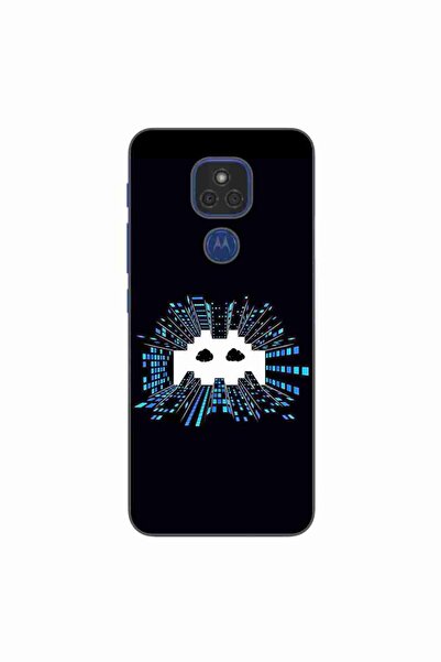 OEM Husa compatibila cu Motorola Moto E7 Plus Silicon Gel Tpu Model Sky Invaders