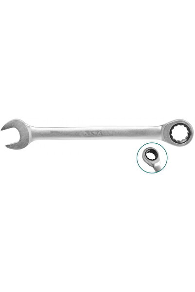 TOTAL - Cheie combinata cu clichet - 21mm, L290mm