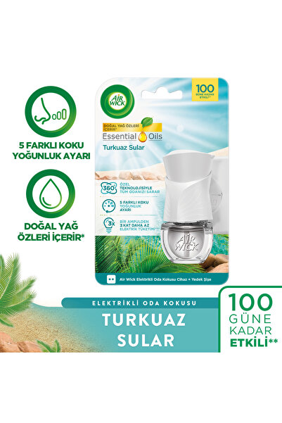 Air Wick Elektrikli Oda Kokusu Kit Turkuaz Sular