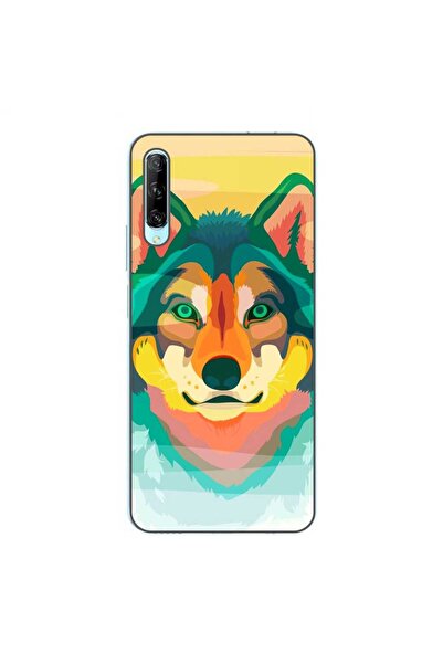 OEM Husa compatibila cu Huawei P Smart Pro Silicon Gel Tpu Model Desen Lup