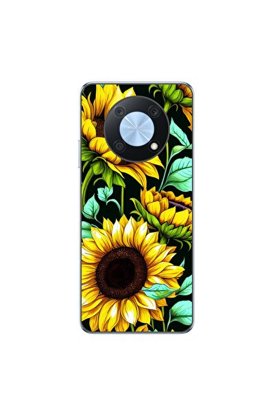 OEM Husa compatibila cu Huawei Nova Y90 Silicon Gel Tpu Model Floarea Soarelu...