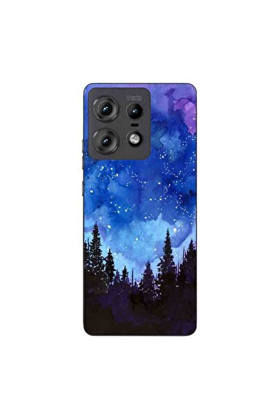 OEM Husa compatibila cu Motorola Edge 50 Pro Silicon Gel Tpu Model Night Forest