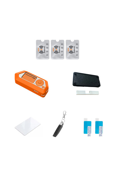 UnderShop Set de accesorii Flipper Zero - Husă de silicon, Carcasă pentru pla...