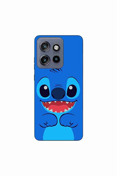 OEM Husa compatibila cu Motorola Edge 50 Neo Silicon Gel Tpu Model Stitch Happy