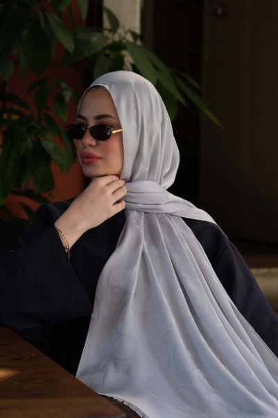 diorel C Pattern Premium Shawl-Grey