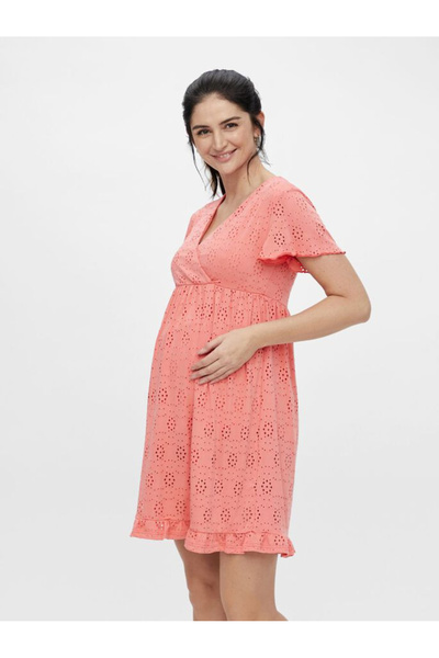 MAMALICIOUS Rochie gravide si alaptare Denise Coral