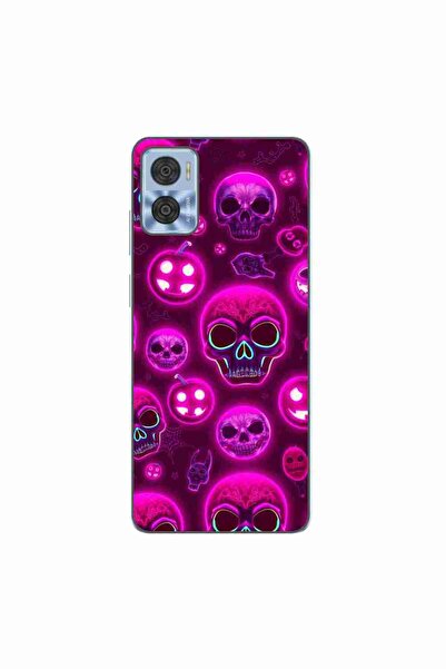 OEM Husa compatibila cu Motorola Moto E22, E22i Silicon Gel Tpu Model Cyberpu...