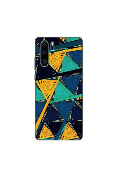 OEM Husa compatibila cu Huawei P30 Pro Silicon Gel Tpu Model Abstract Prism
