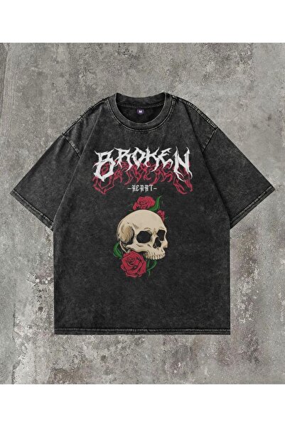 bellanova Unisex Oversize T-shirt με στάμπα Streetwear Άνετη εφαρμογή Daily P...