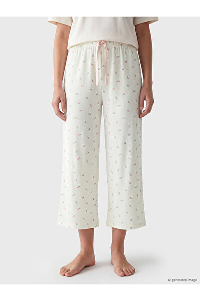 LC Waikiki Patterned Women's Capri Pajama Bottoms