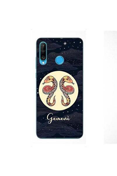 OEM Husa compatibila cu Huawei P30 Lite Silicon Gel Tpu Model Horoscop Gemeni