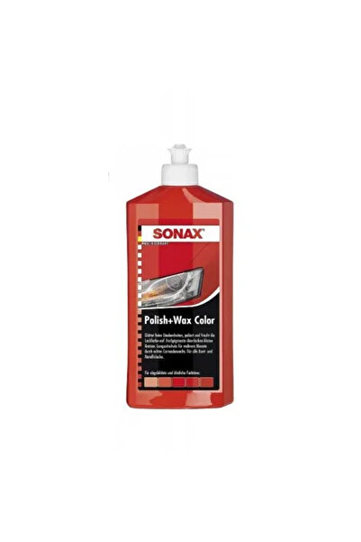 Sonax Polish &amp; Ceara NanoPro, Rosu, 500ml