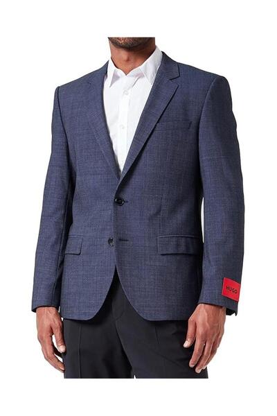 HUGO Ανδρικό Henry232X Σακάκι Navy Μπλε 50495626-405